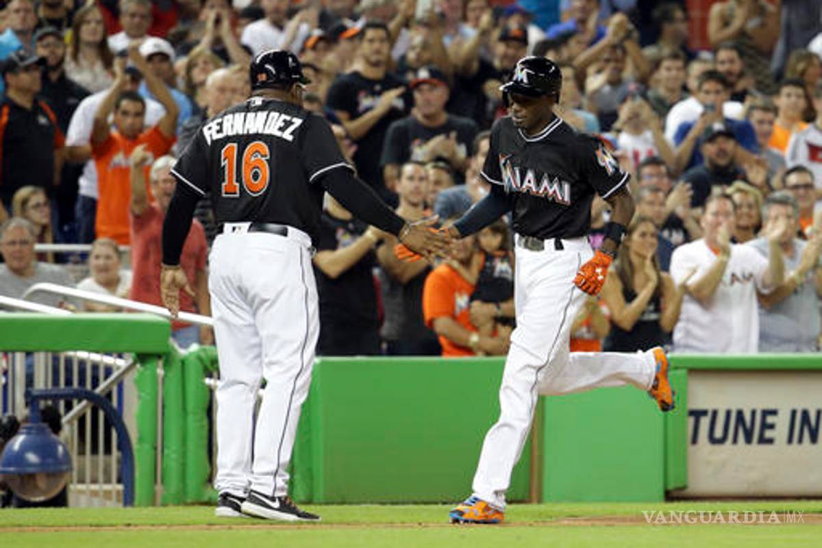 Pega su primer home run y se lo dedica al fallecido José Fernández (video)