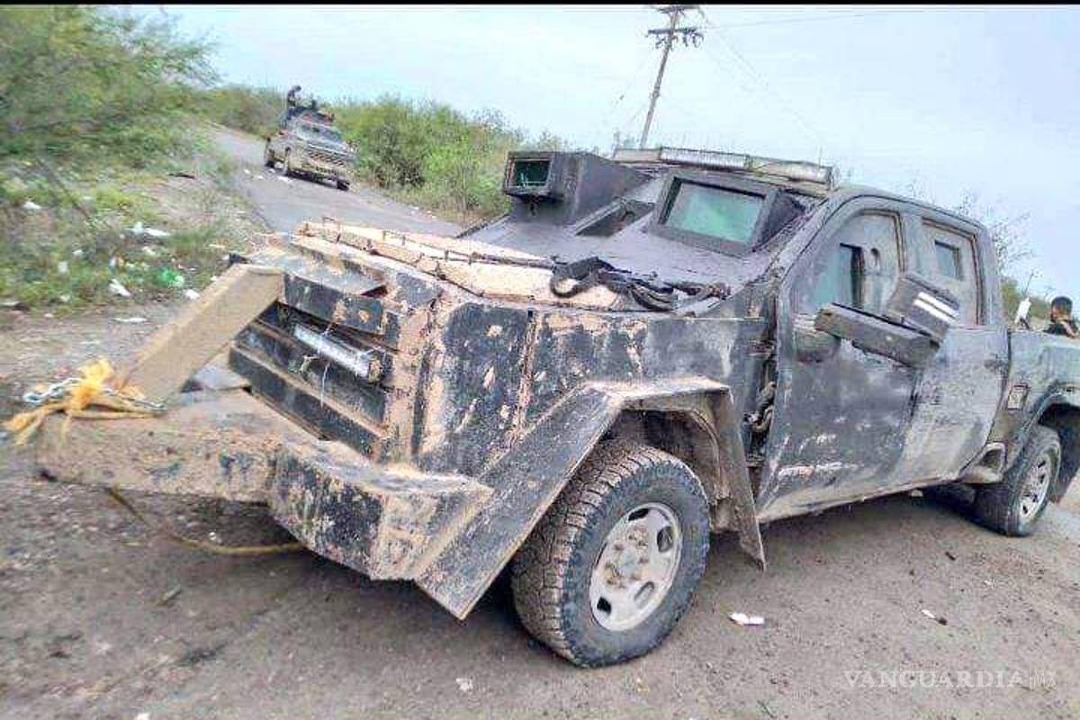 Sicarios abandonan ‘monstruos’ tras balacera en San Fernando, Tamaulipas