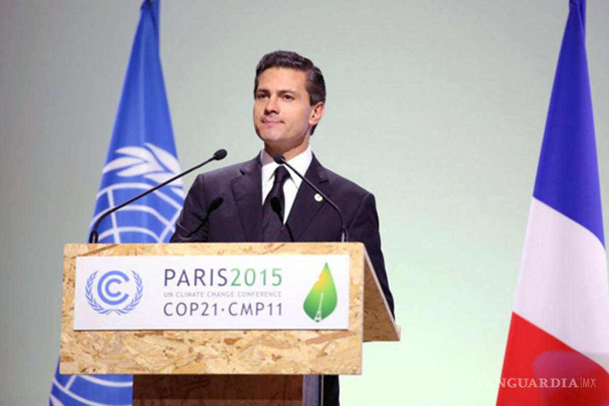 EPN impulsa en COP21 iniciativa para fijar precio a carbono