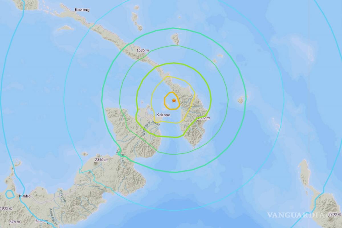 Poderoso sismo golpea con fuerza a Papúa Nueva Guinea; alerta de tsunami