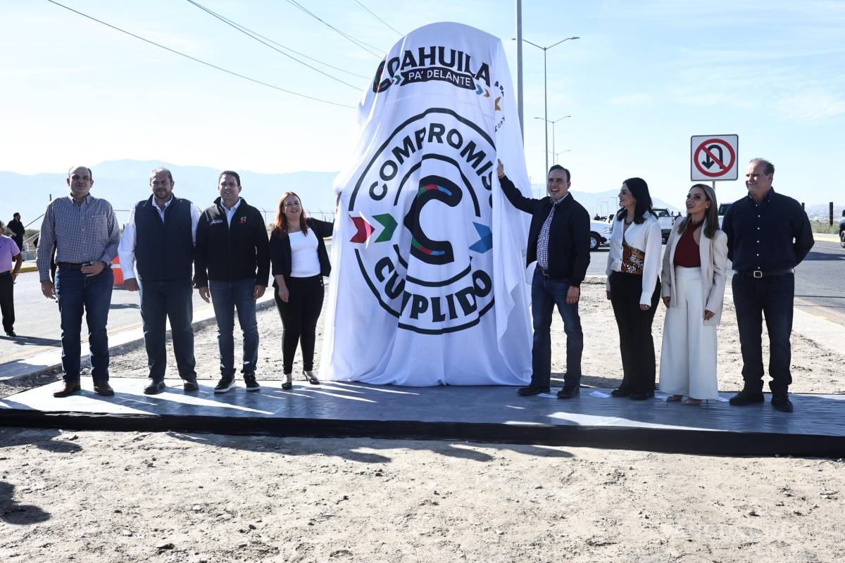 Obra en Los Pastores beneficia al oriente de Saltillo y a trabajadores de Ramos Arizpe: Javier Díaz