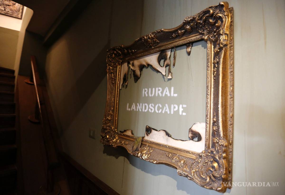 $!Banksy cuestiona la hospitalidad del mundo