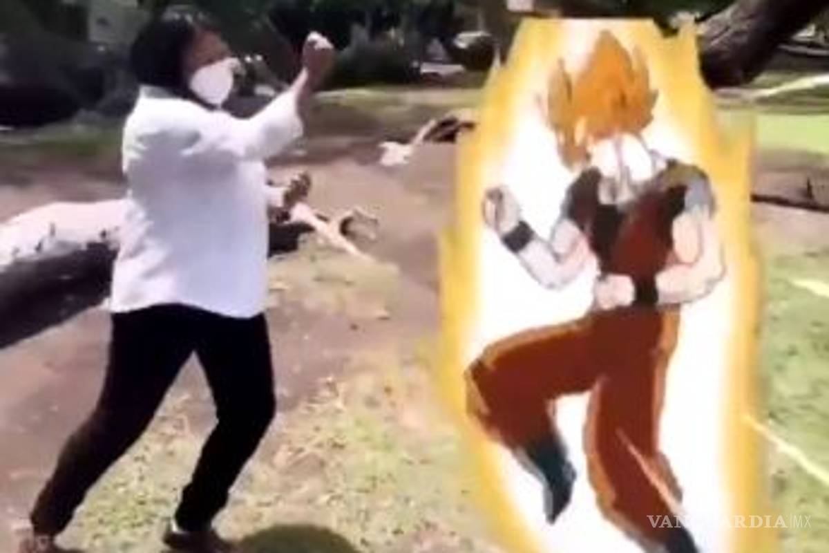 Candidata de RSP en Querétaro pide votos... ¡peleando contra Gokú! (video)