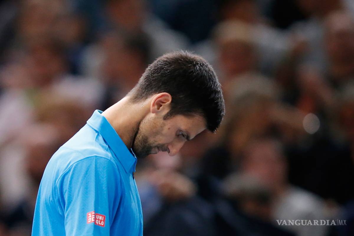 Pierde Djokovic en París; Murray cerca de ser el No. 1
