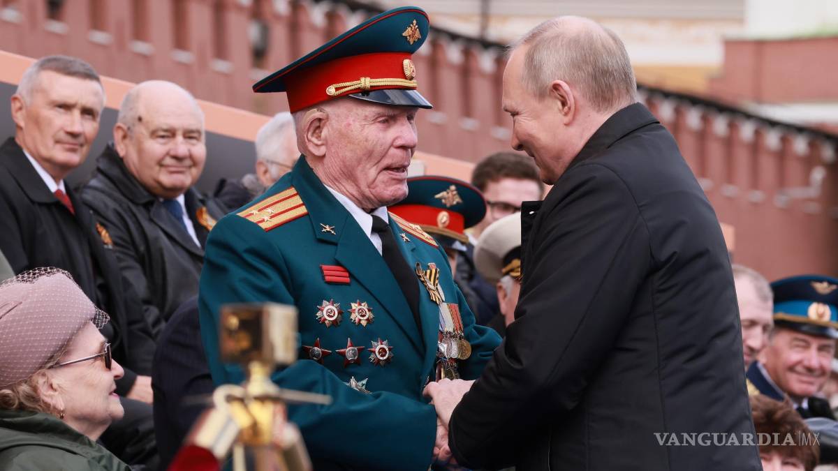 Putin participa en el Desfile del día de la victoria por los caídos en la Segunda Guerra Mundial