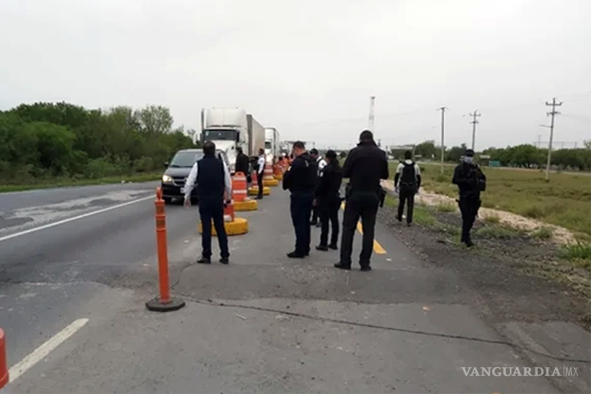 Piedras Negras: refuerzan seguridad en carreteras 57 y Ribereña por vacaciones