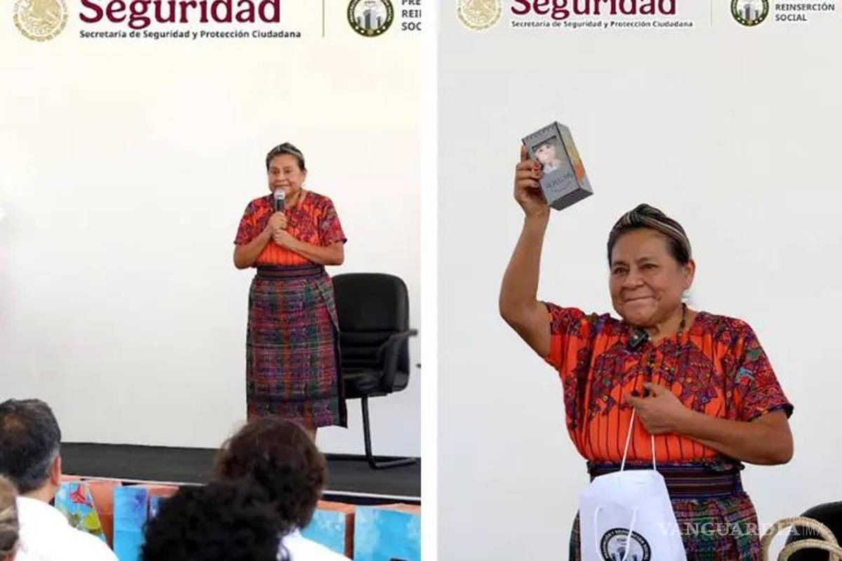 Premio Nobel visita reclusas y llama a rescatar dignidad y memoria ancestral