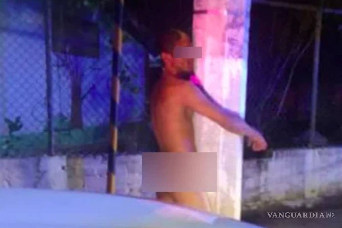 Surge el “Vengador Encuerador” en Puerto Vallarta; amarra y desnuda a supuestos ladrones