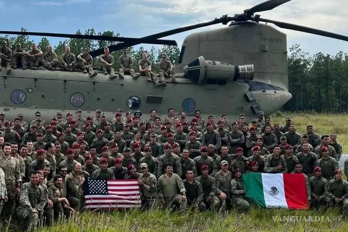 ¡Entrenamiento binacional! Ejército mexicano se fortalece junto a tropas de EU