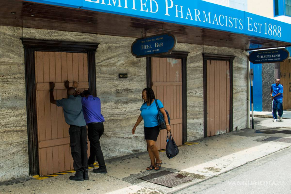 Barbados se prepara para recibir la fuerza de Dorian