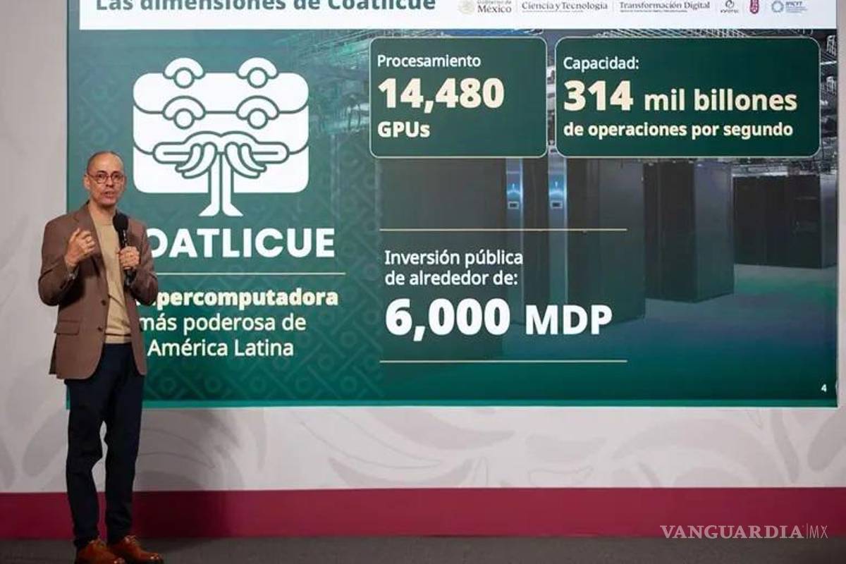 México apuesta por la inteligencia artificial con la supercomputadora ‘Coatlicue’
