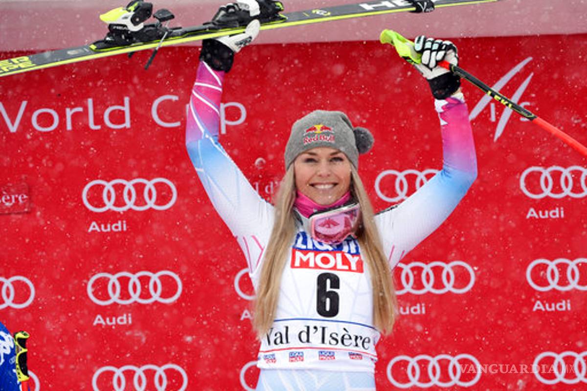 Lindsey Vonn conquista la Copa del Mundo de esquí alpino