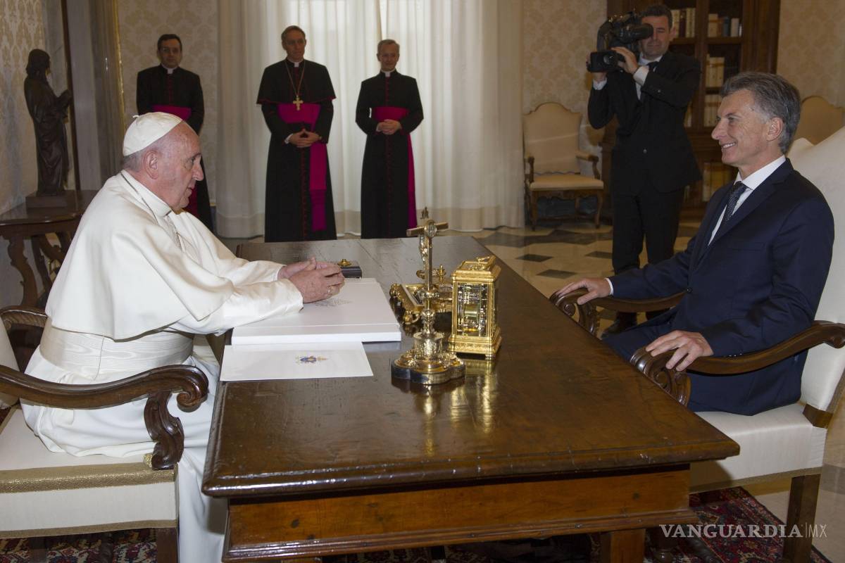 El Papa recibe a Mauricio Macri; hablan sobre narcotráfico y pobreza
