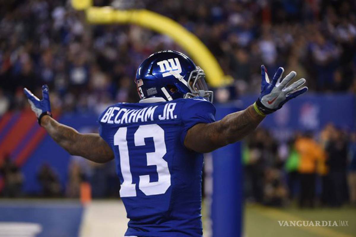 Odell Beckham impuso nuevo récord en la NFL