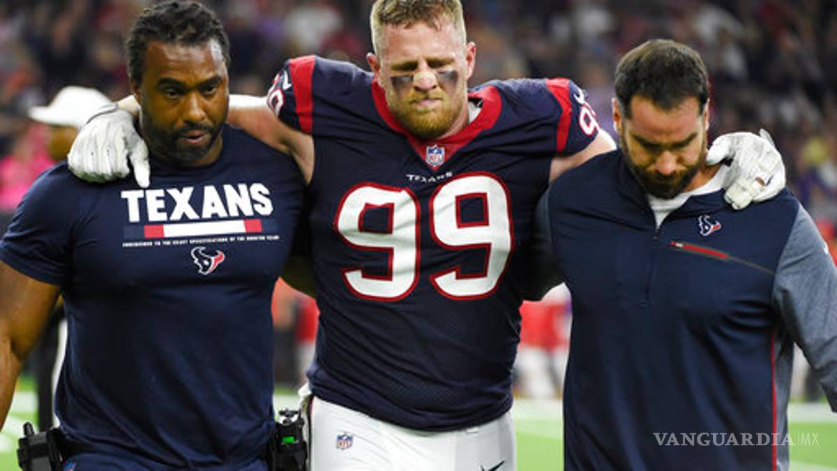 La terrible lesión de JJ Watt por la que se perderá toda la temporada