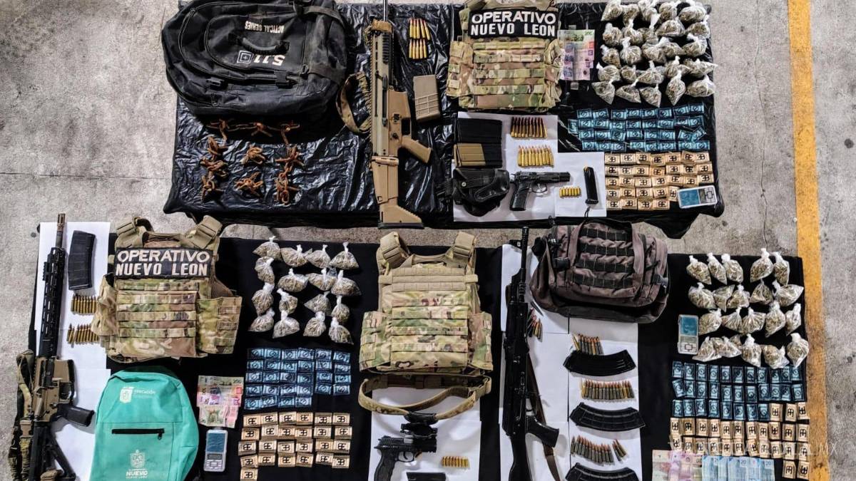 Vinculan por delitos contra la salud a tres detenidos en brecha de Aramberri, Nuevo León