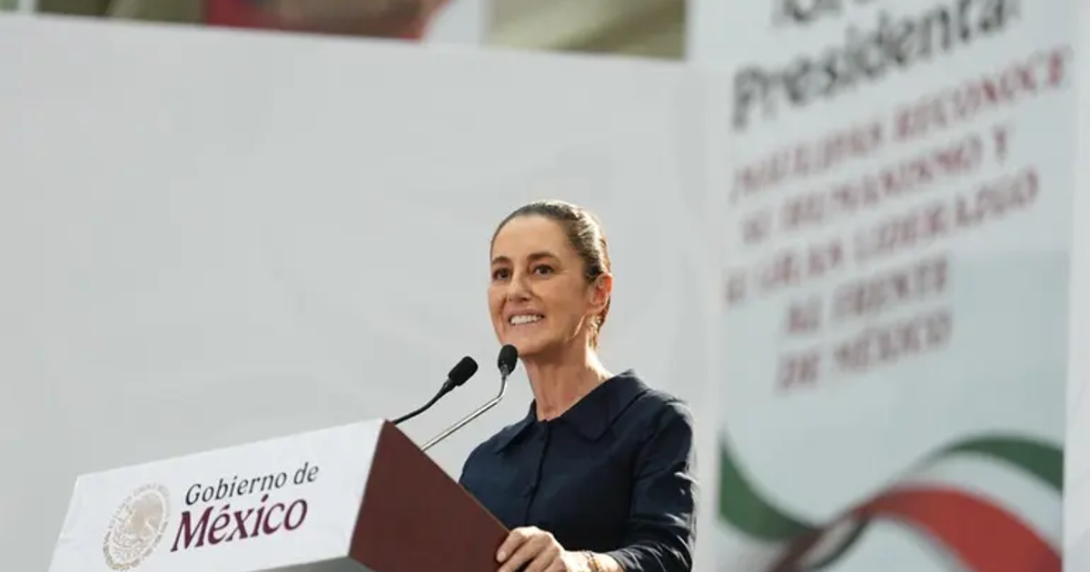 ‘Gobierno no es por fama ni recursos públicos’, afirma la presidenta en Tamaulipas
