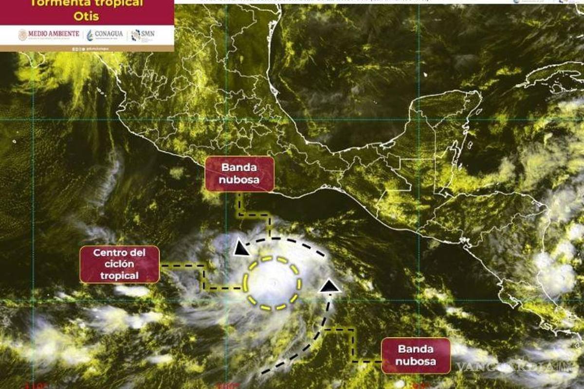 Aún no se va ‘Norma’ y llega ‘Otis’, tormenta tropical causará lluvias muy fuertes en estos estados