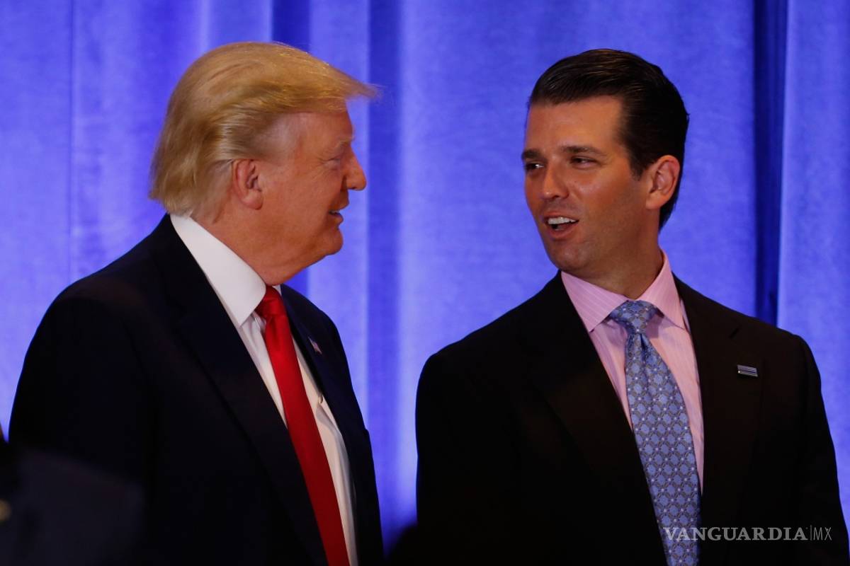 “Trump dictó la declaración engañosa que hizo su hijo sobre Rusia”: Washington Post