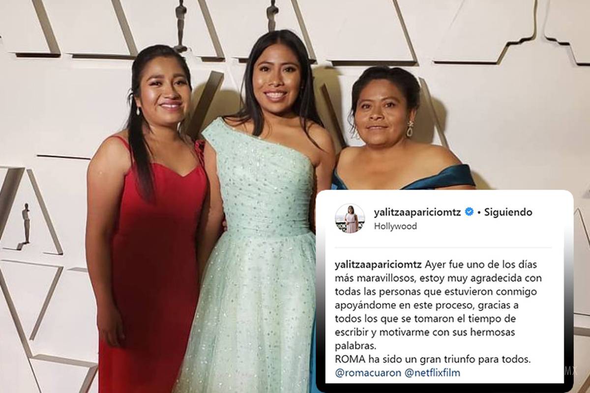 Yalitza deja un conmovedor mensaje tras perder en los Oscar 2019