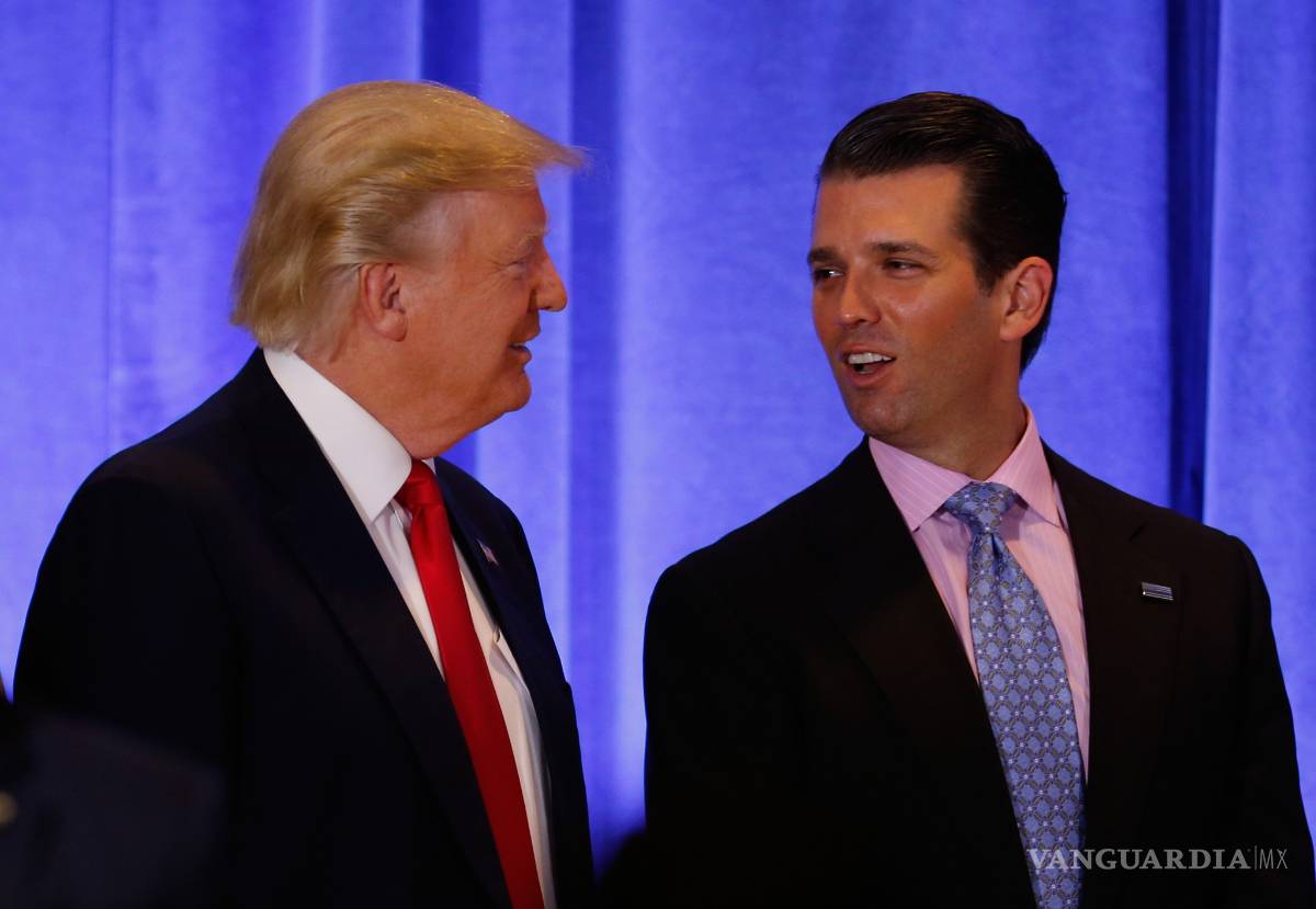 $!Donald Trump si ayudó a su hijo con declaración sobre abogada rusa