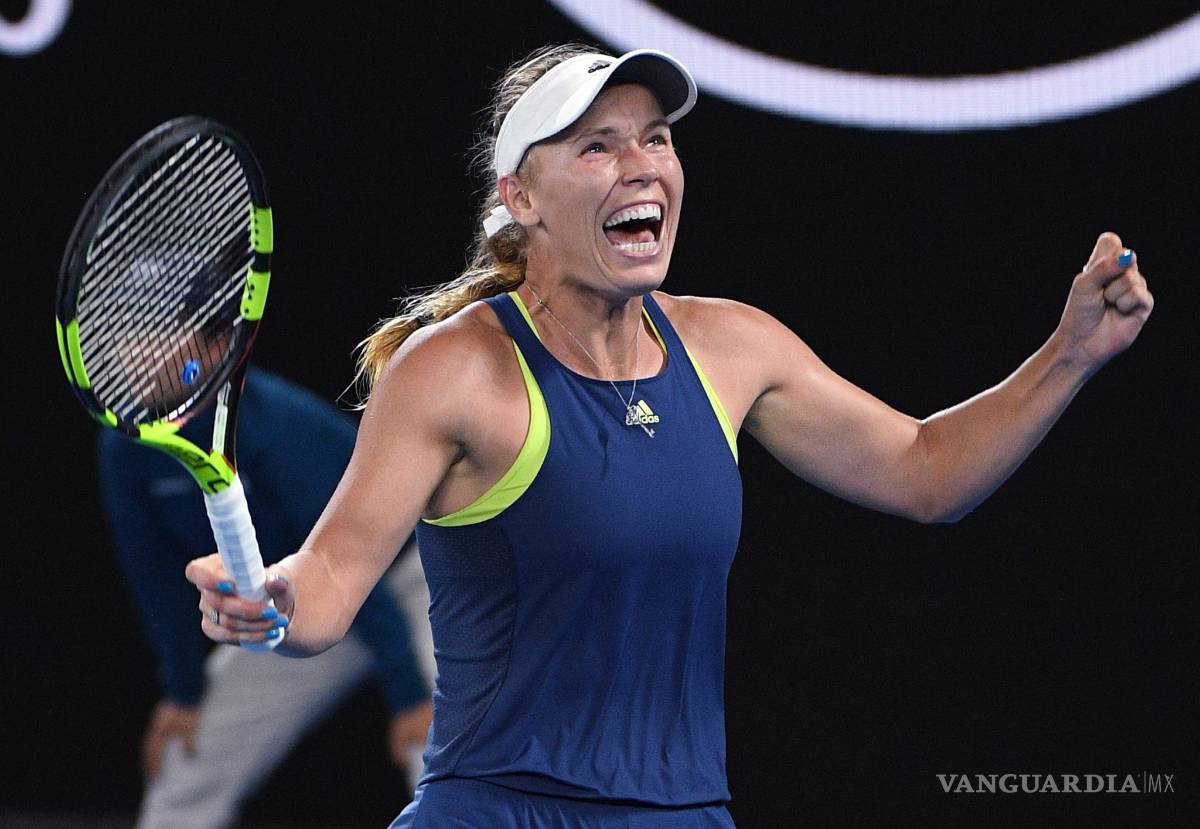 $!Así vivió Caroline Wozniacki su victoria en el Open de Australia
