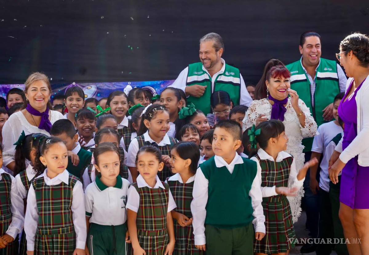 $!Municipio de Ramos Arizpe refuerza atención a escuelas públicas.