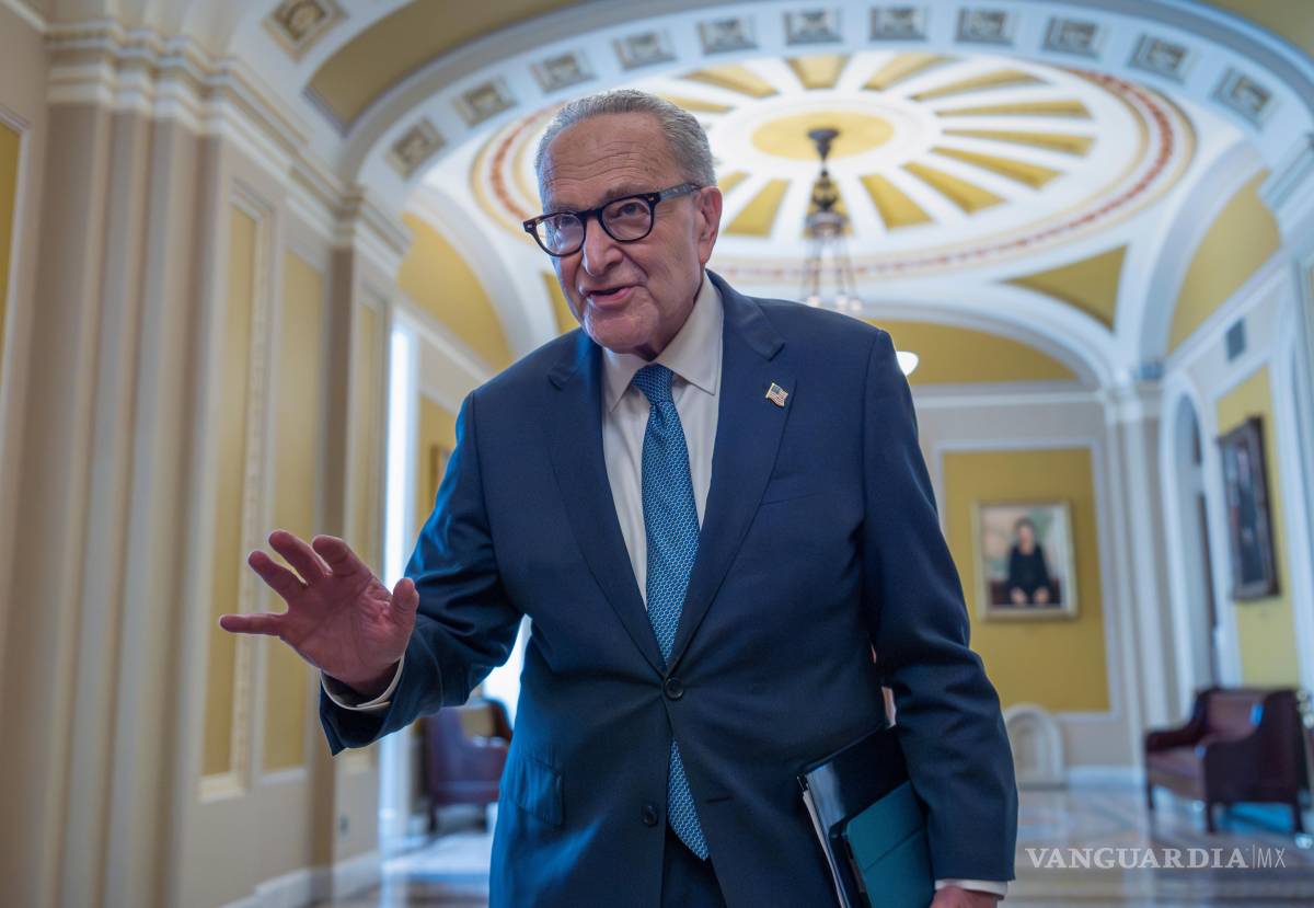 $!“El encuentro es un primer paso, pero solo un primer paso. Necesitamos una negociación seria”, afirmó el líder demócrata del Senado, Chuck Schumer.