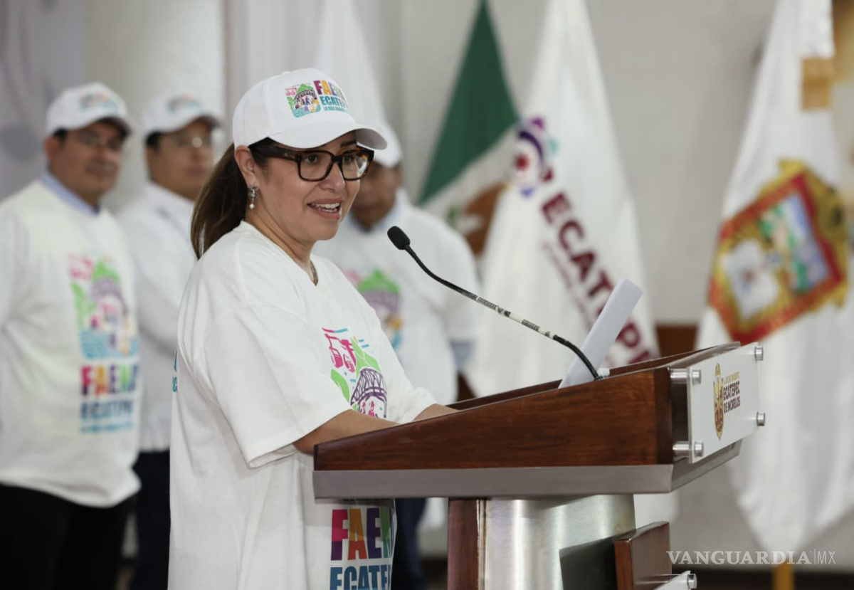 $!La alcaldesa Azucena Cisneros Coss detalló que los trabajos se realizarán en un horario de 8:00 a 16:00 horas.