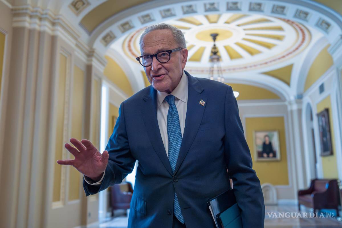 $!“El encuentro es un primer paso, pero solo un primer paso. Necesitamos una negociación seria”, afirmó el líder demócrata del Senado, Chuck Schumer.