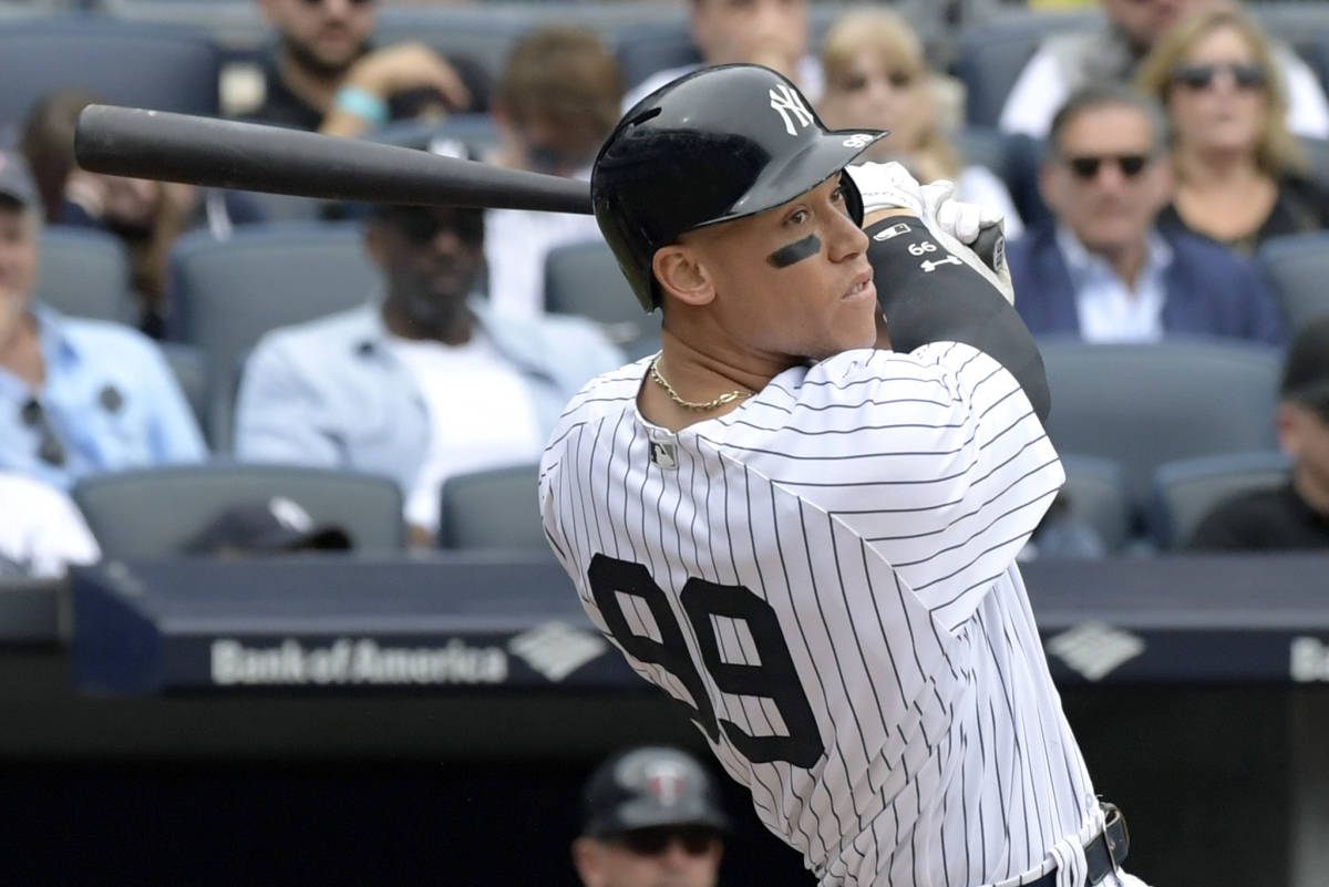 Aaron Judge es el pelotero con mayor cantidad de camisetas