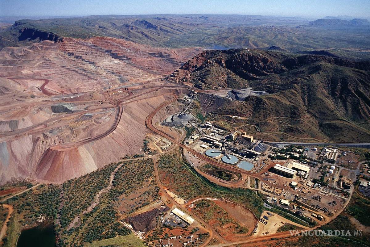 $!Mina de diamantes Argyle en la región de Kimberley en Australia Occidental, de donde proviene más del 90 por ciento de los diamantes rosas.