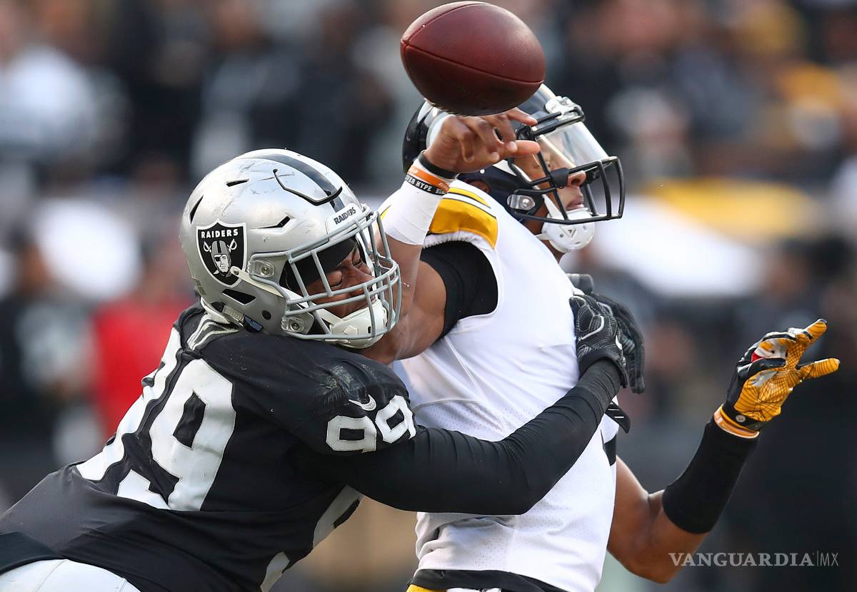 $!Un 'resbalón' de los Steelers le da el triunfo sorpresivo a los Raiders