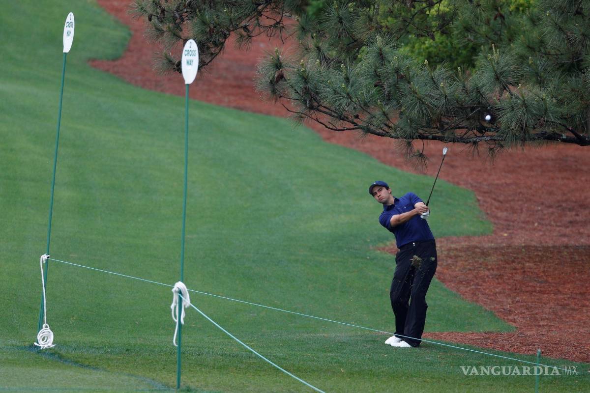 Álvaro Ortiz 'amarra' su lugar en las últimas jornadas del Masters de Augusta