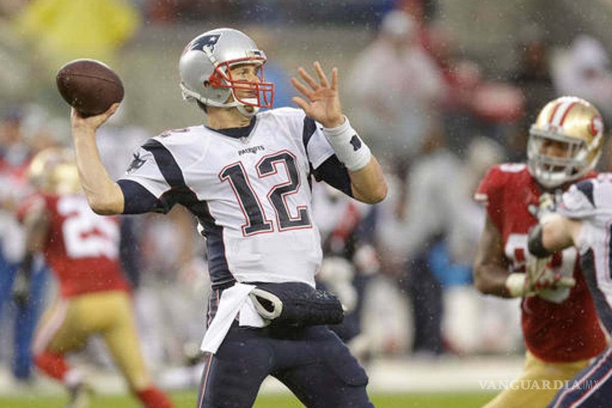 Patriots brillan en San Francisco