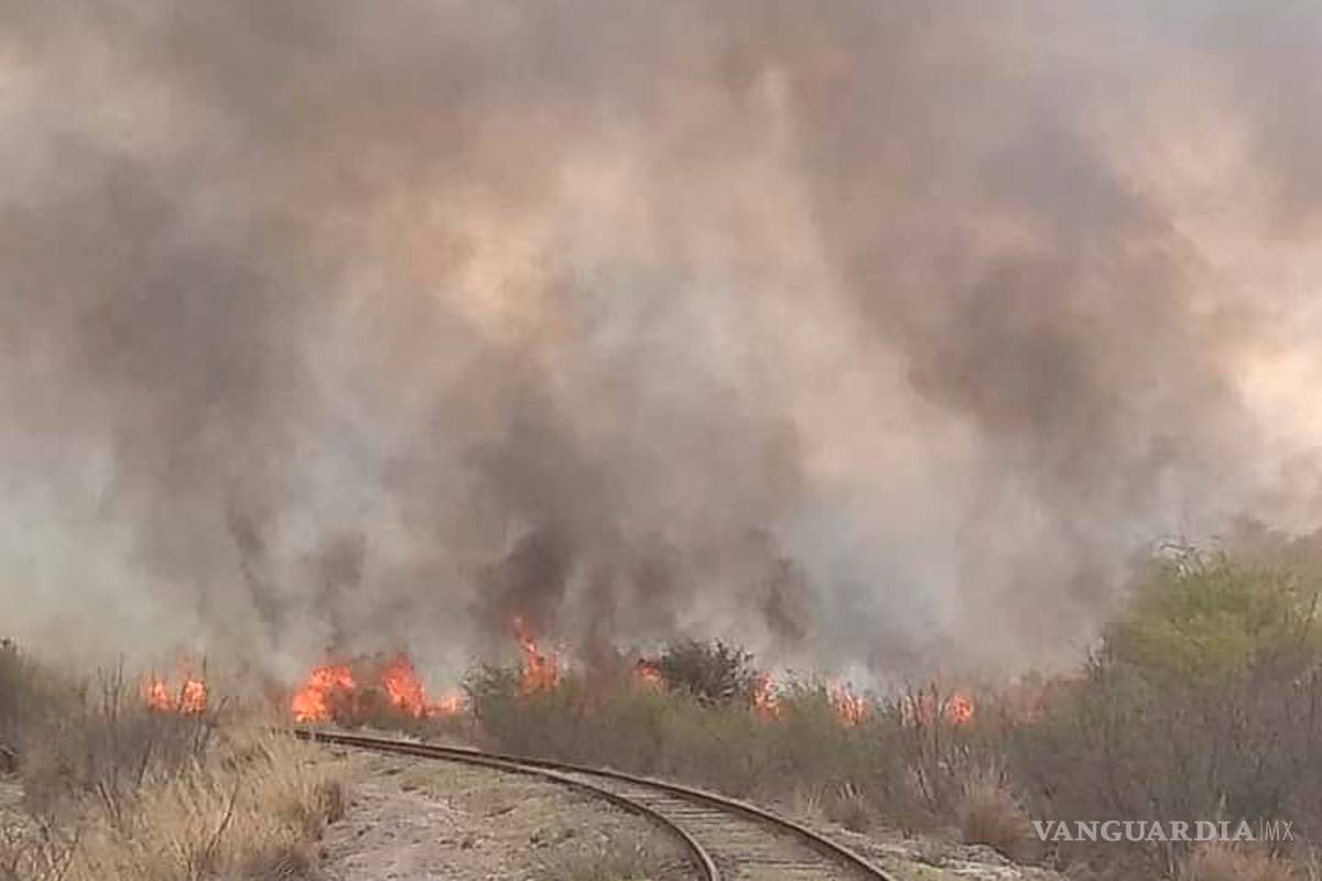 Incendio en Ejido el Aguila hace que evacúen familias