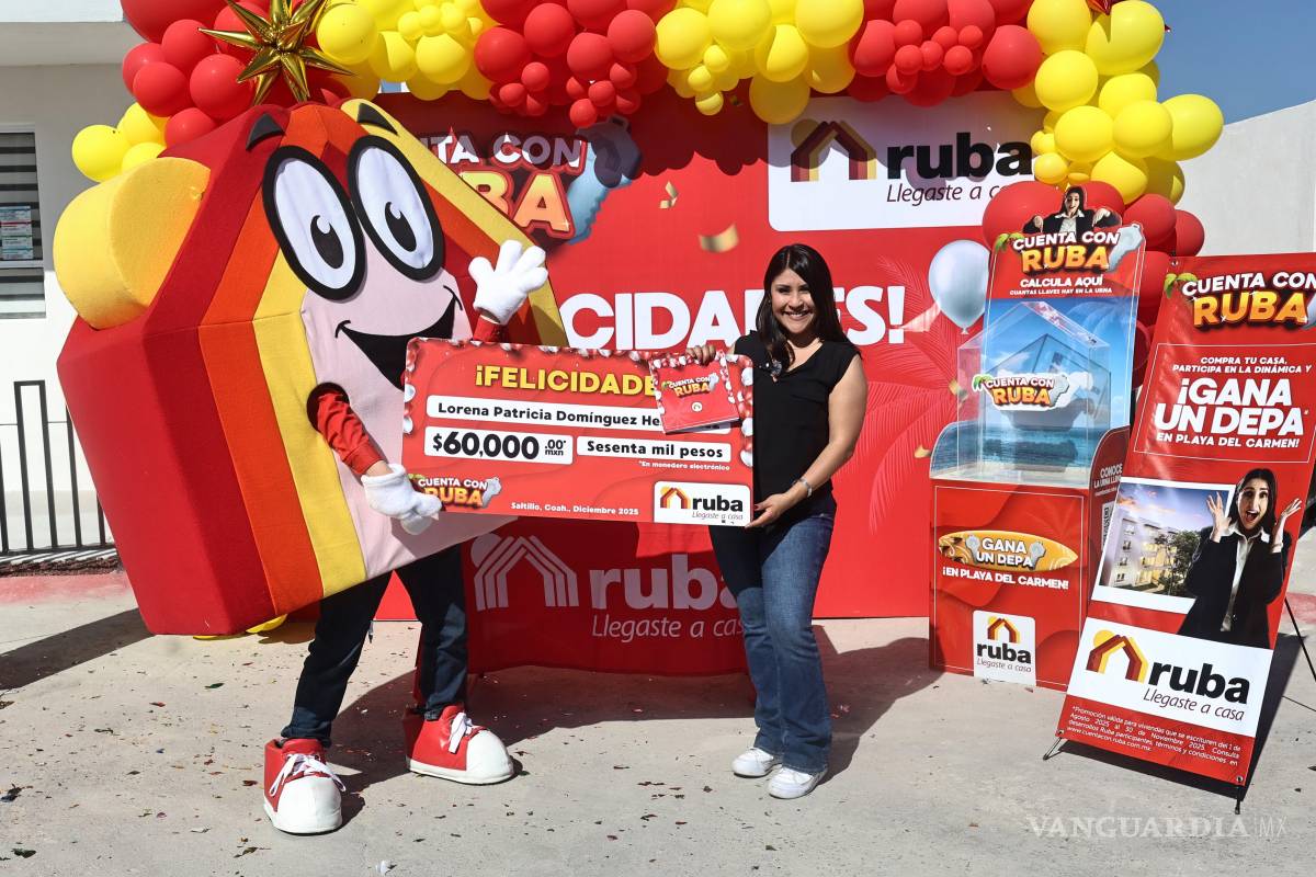 $!Una de las residentes de Santorini resultó ganadora de un monedero eléctrónico con 60 mil pesos.