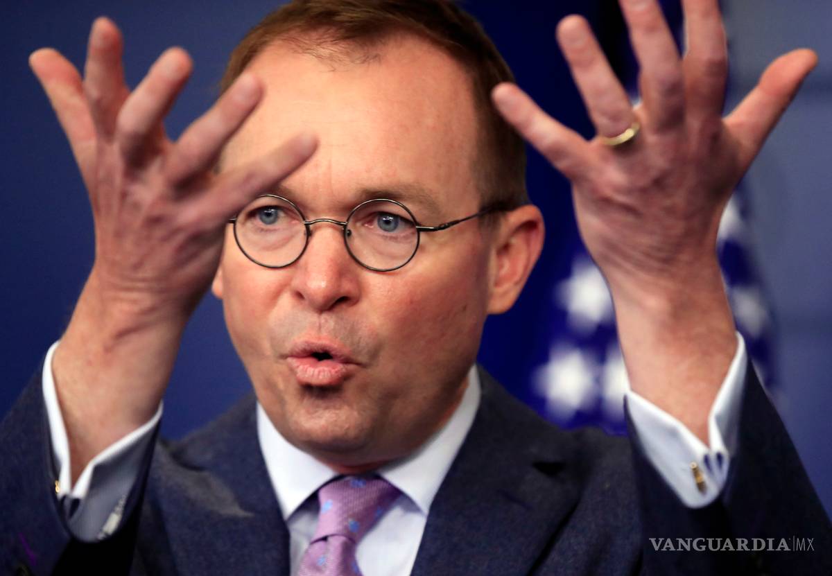 $!Mick Mulvaney, nuevo jefe de Gabinete de Donald Trump