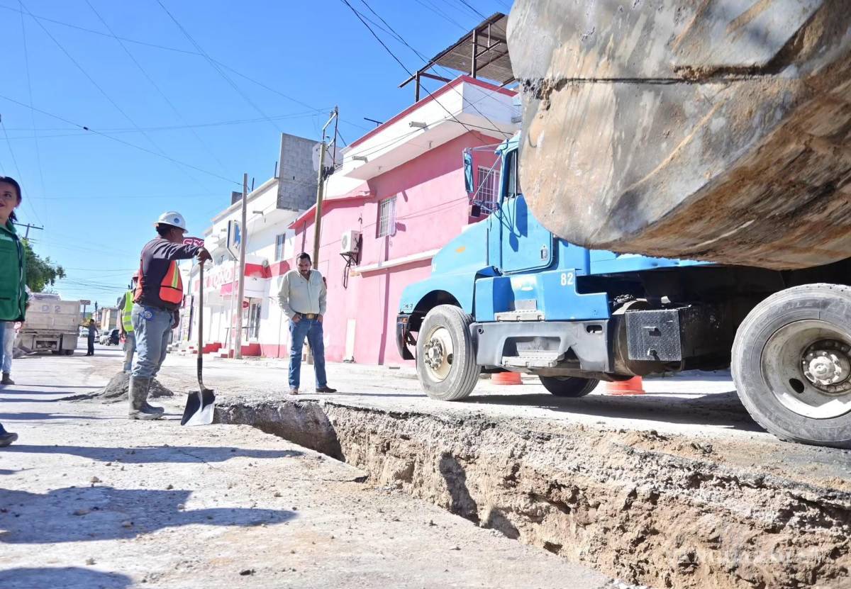$!Las obras de pavimentación hidráulica se realizaron en dos calles de la colonia José de las Fuentes, en Monclova.