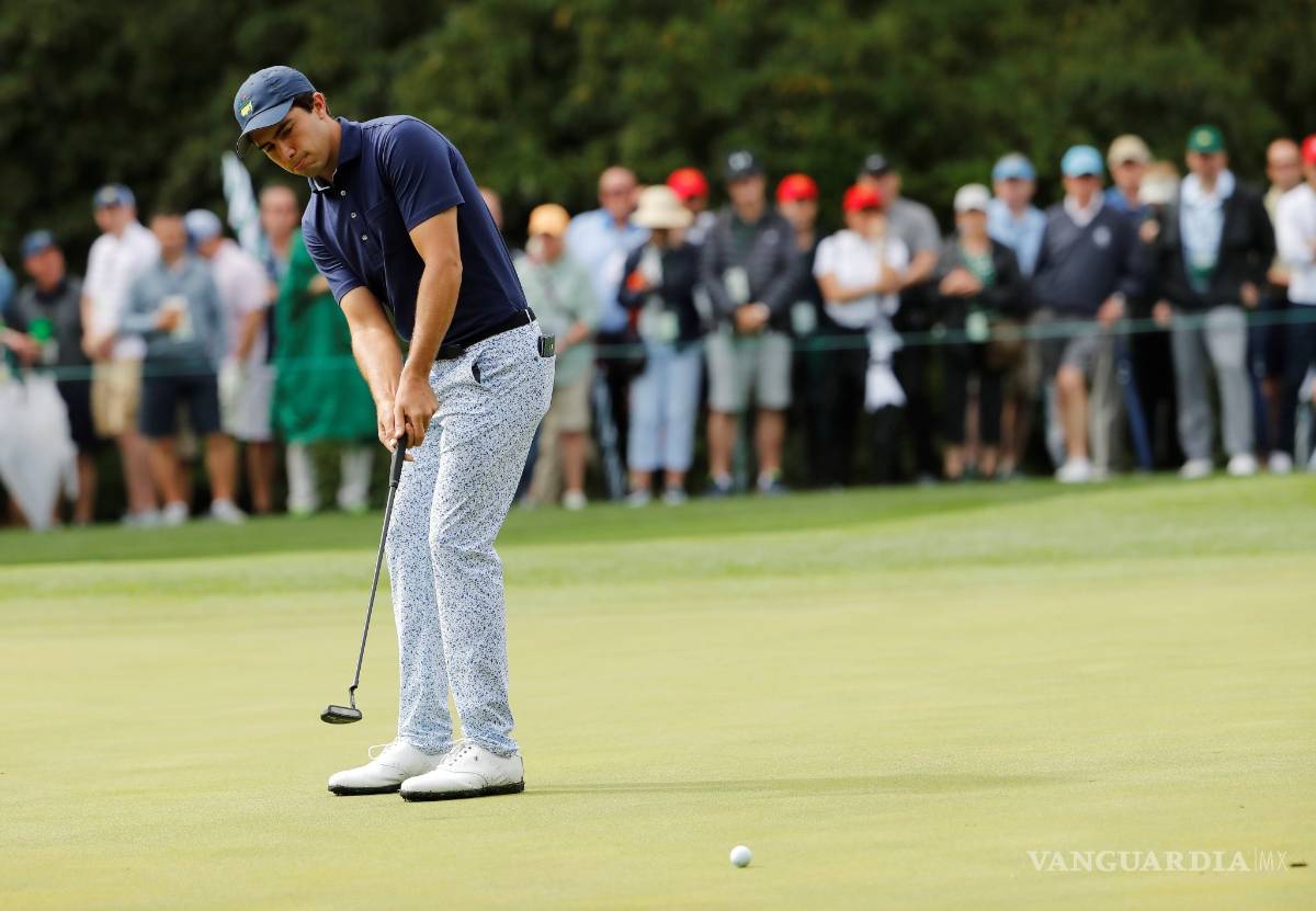 $!Álvaro Ortiz 'amarra' su lugar en las últimas jornadas del Masters de Augusta