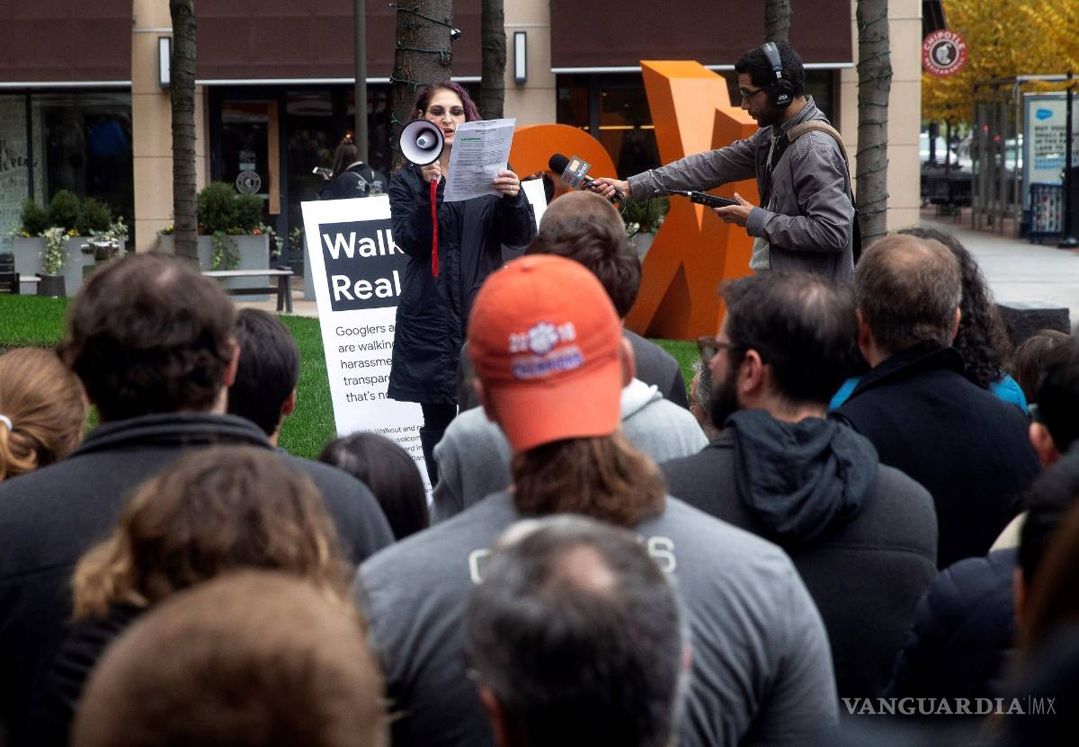$!Trabajadores de Google en todo el mundo protestan por respuesta de la empresa al acoso sexual