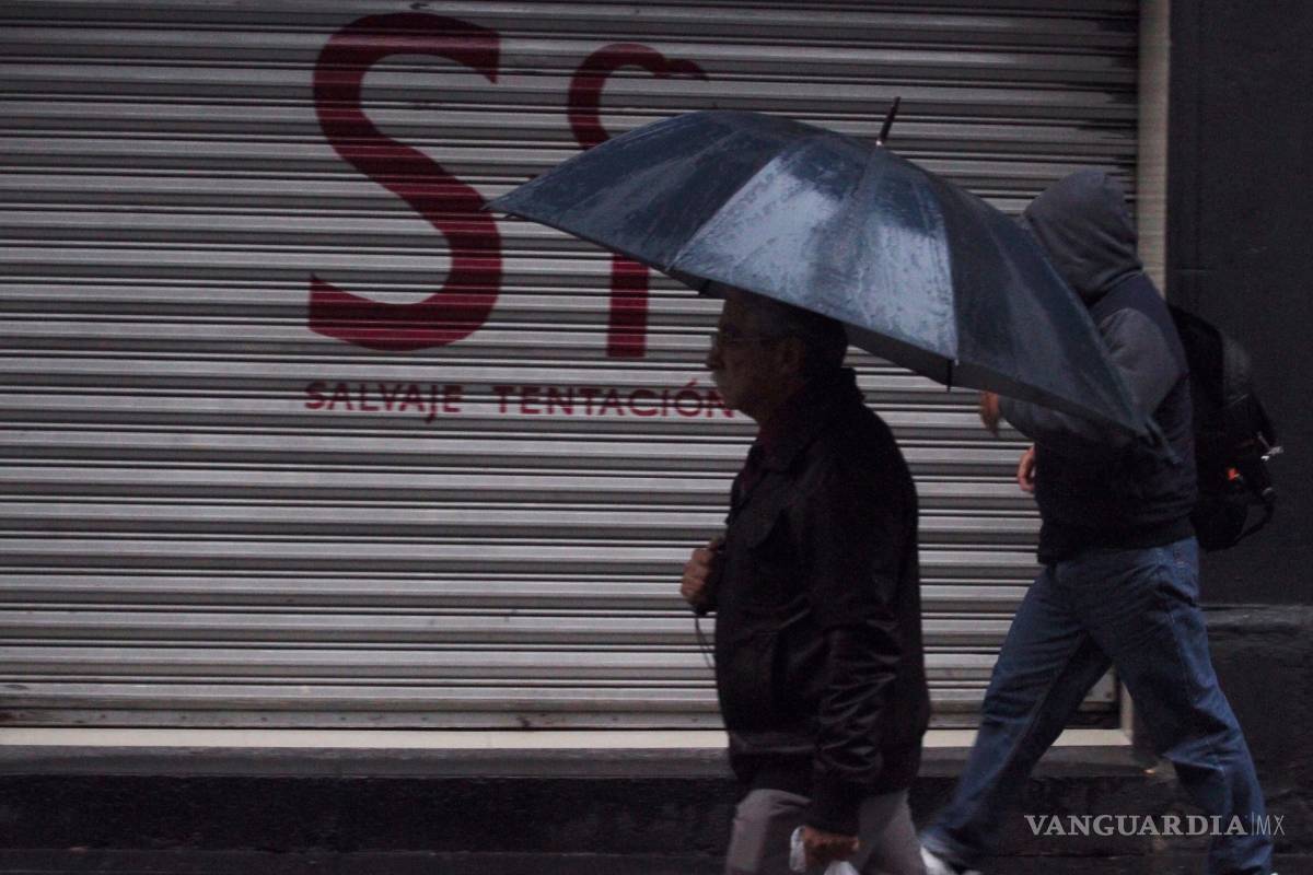 Frente frío 11 causará lluvias en gran parte del país