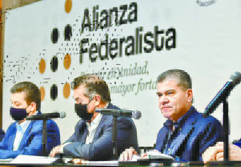 Acepta Alianza Federalista pacto… si salen ‘servidores de la Nación’