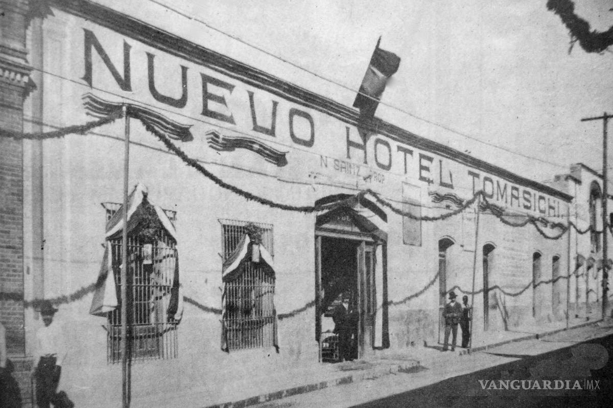 Relatos y retratos del Saltillo antiguo: Hotel de Simón Tomasichi
