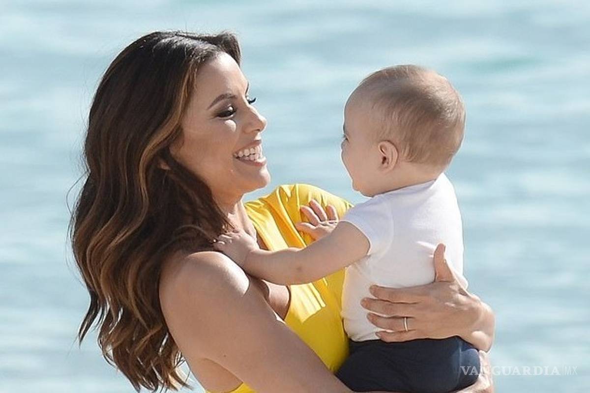 Santiago, el hijo de Eva Longoria y Pepe Bastón, conquista Cannes