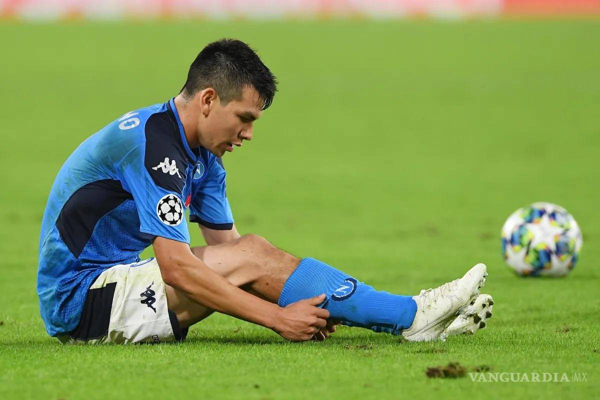 Lozano quedaría fuera del resto de la temporada por un esguince