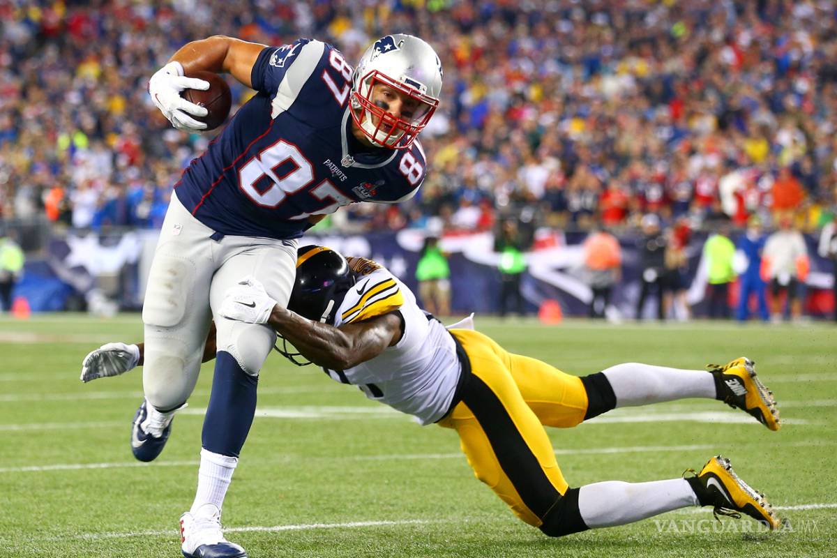 Patriots pierde a Gronkowski para el resto de la temporada