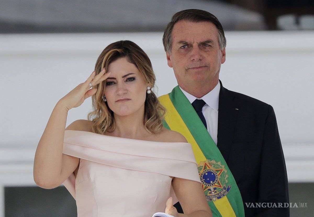 $!¿Quién es Michelle Bolsonaro? La primera dama que se roba las miradas en Brasil