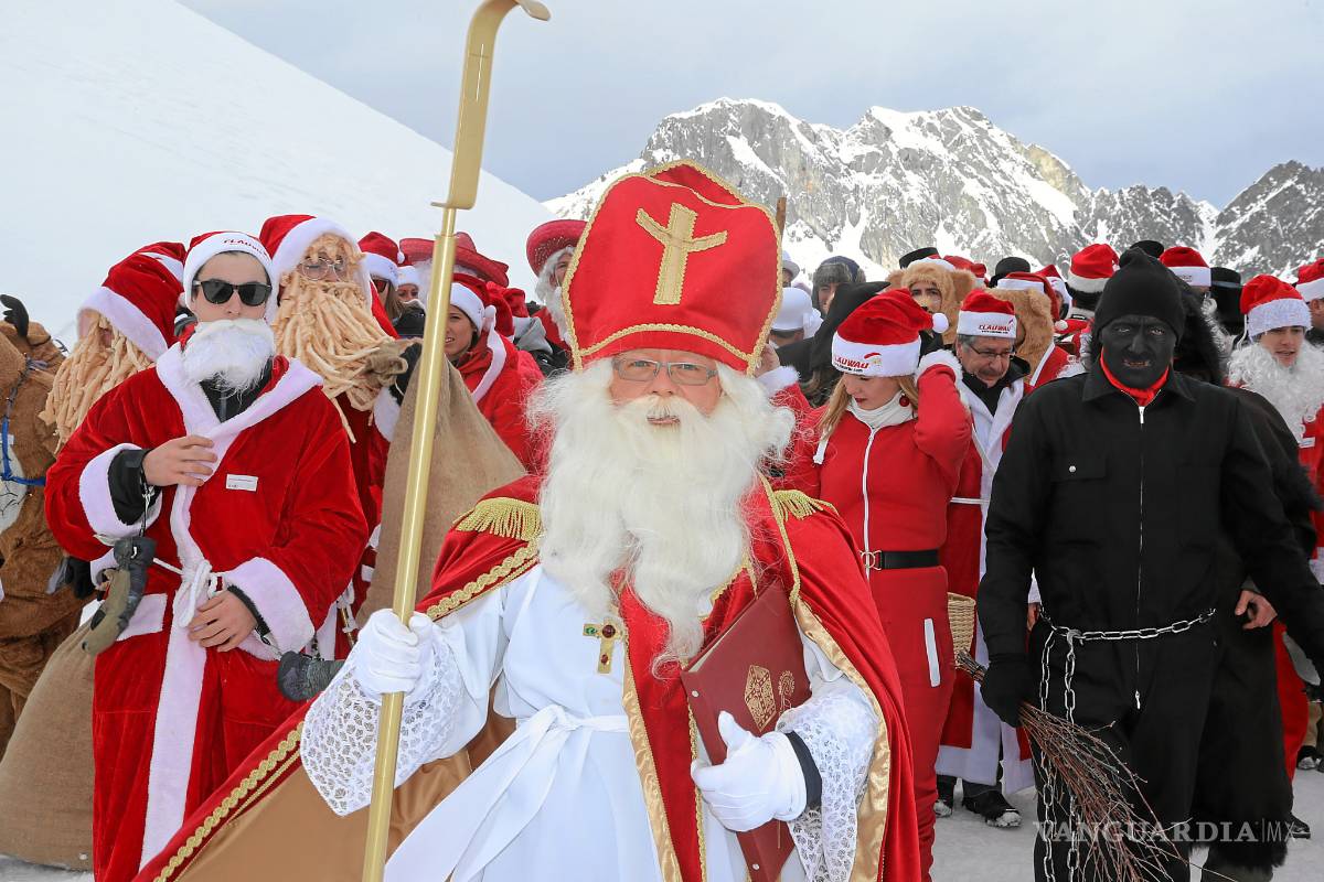 Realizan en Suiza el campeonato Mundial de Santa Claus 2017