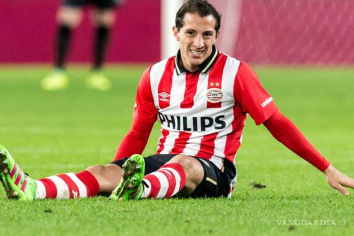 Andrés Guardado es baja con PSV para duelo ante Heracles